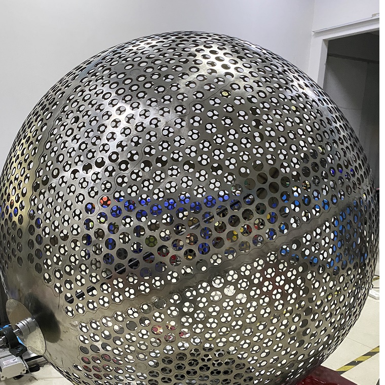 三維激光切割加工不銹鋼球